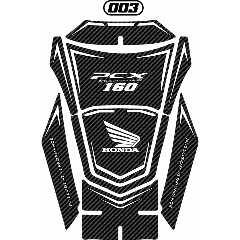 สติ๊กเกอร์ PCX 160 MOTORCYCLE TANKPAD