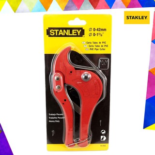 STANLEY กรรไกรตัดท่อ PVC 42มม. สีแดง 14-442 ของแท้!!