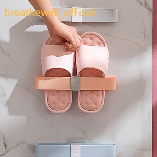 breathewellชั้นเก็บ รองเท้าแตะ ชั้นเก็บรองเท้าแตะ ติดผนัง ชั้นวางรองเท้า ที่เก็บรองเท้า อุปกรณ์จัดเก็บรองเท้า