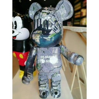 Bearbrick x Benjamin Grant - Overview Tokyo 1000%โมเดล แบบริค ของแท้ แน่นอน