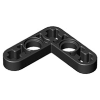 [053] ชิ้นส่วนเลโก้ Lego Part Technic, Liftarm 3 x 3 L-Shape Thin (32056) ราคา/ชิ้น