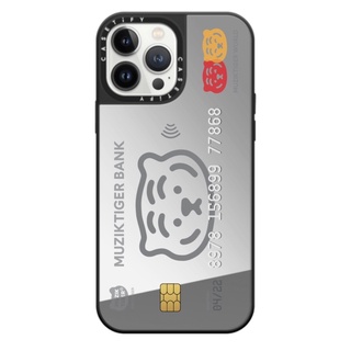 Casetify X The Musiktiger : MUZIKTIGER Credit Card Custom Case-Black [Pre-order]