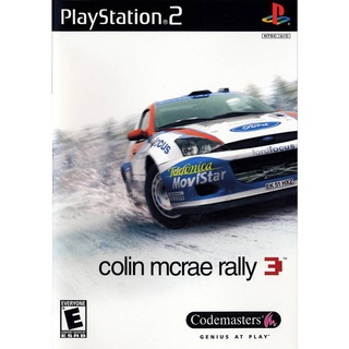 แผ่นเกมส์PS2 Colin McRae Rally 3 PS2 เกมเพล2  ps2