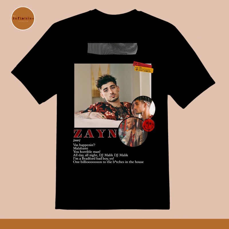เสื้อยืดโอเวอร์ไซส์ Zayn Malik Inside Jokes