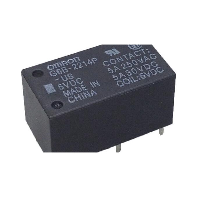 SZ ของแท้ใหม่รีเลย์ G6B-2214P-US-DC5V G6B-2214P-US DC5V