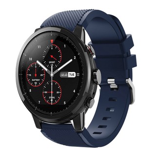 สายนาฬิกาข้อมือซิลิโคนสำหรับ Xiaomi Huami AMAZFIT Stratos 2 / 2S