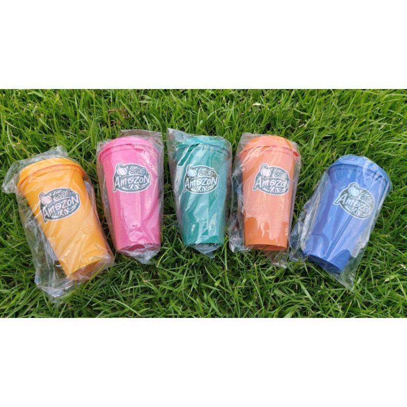 แก้ว amazon colorful