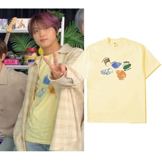 เสื้อแขนสั้น ลายเปลือกหอย NCT haechan Sea