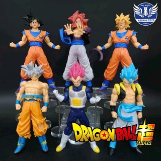 โมเดล Dragonball ดราก้อนบอล Set - B ชุด God Vegeta จำนวน 6 ตัว ขนาดใหญ่พิเศษ💥 ตัวใหญ่มาก 16-20 Cm ราคาถูก พร้อมส่งทันที