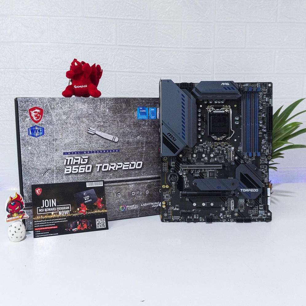 MSI MAG B560 TORPEDO Mainboard 3Years Warranty ( LGA 1200 ) MB intel ...
