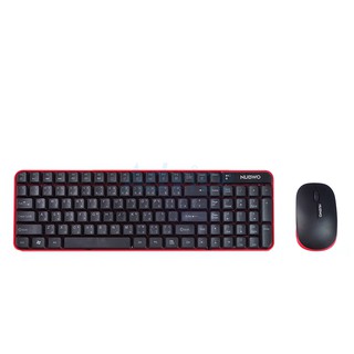 (2in1) Wireless NUBWO (NKM-610 SCARLETT) Black/Red