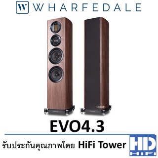 Wharfedale EVO4.3 Walnut Speaker (PAIR)