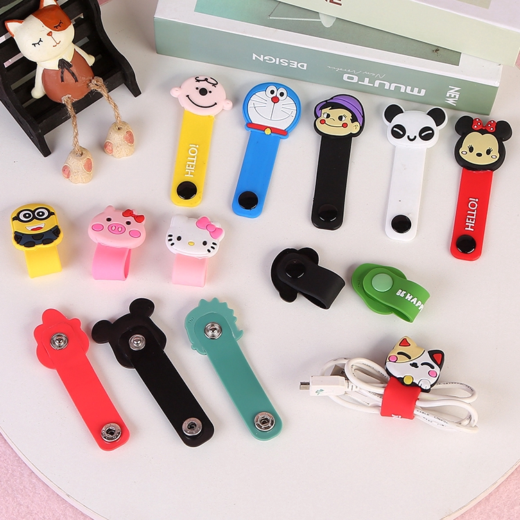 ตัวถนอมสายชาร์จ สาย USB ลายการ์ตูนอุ้งเท้าแมว สําหรับ Iphone