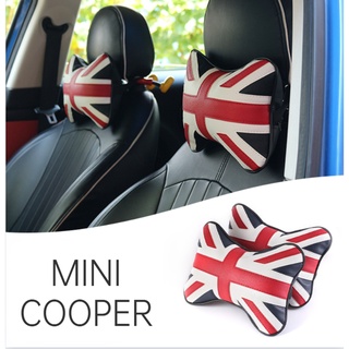 Suitable For MINI COOPER Headrest Memory Foam Neck Pillow COUNTRYMAN JCW CLUBMAN F54 F55 F56 F57 F58 F60 R55 R57 R58  R60 Seat Leather