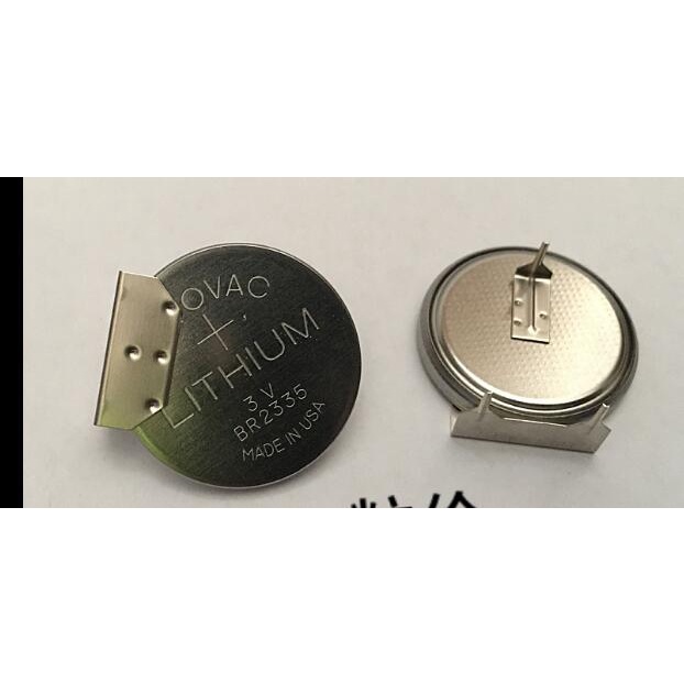 4PCS The United States imported BR2335 with soldering feet button battery 3V lithium battery high te