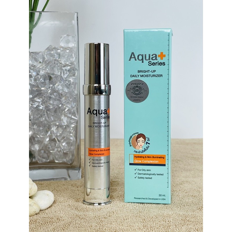< ส่งฟรี > Aqua+ Series Bright Up daily moisturizer 30 ml.
