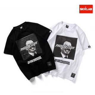 "Progressive TEE" เสื้อยืดแนวสตรีท ปริ้นลาย Progressive เนื้อผ้าคุณภาพ Premium