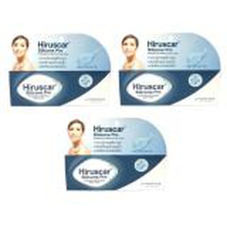 Hiruscar Silicone Pro ฮีรูสการ์ ซิลิโคน โปร ครีมลดรอยแผลเป็น 10 กรัม x 3 กล่อง