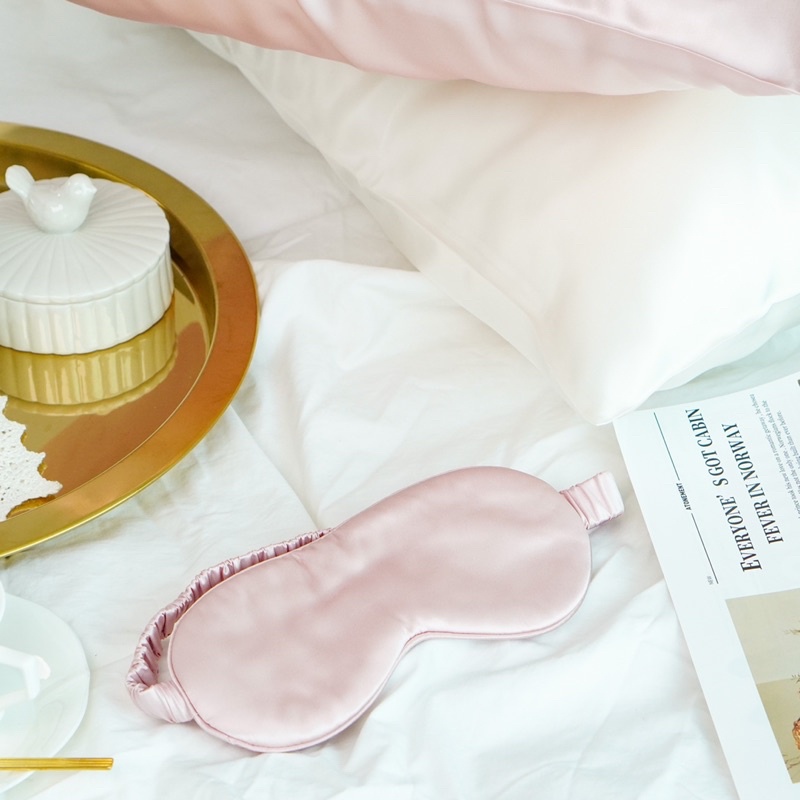 ผ้าปิดตาผ้าไหม - ella mulberry silk eye mask