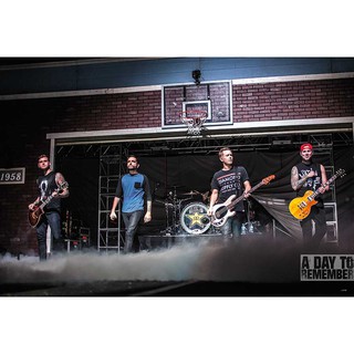 โปสเตอร์ วง ดนตรี A Day to Remember POSTER 24”x35” Inch American Rock Pop Punk Hardcore V6