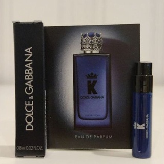 Vial 💢 Dolce &amp; Gabbana 🔥 K EDP 0.8ml น้ำหอมขนาดทดลอง ไวออลแท้💯