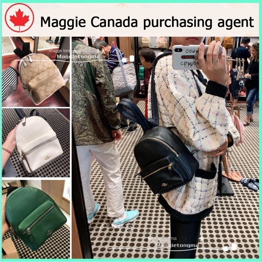 #Maggie Canada# COACH 58315 Mini Backpack/women's Casual Backpack(กระเป๋าเป้)(กระเป๋าผู้หญิง)