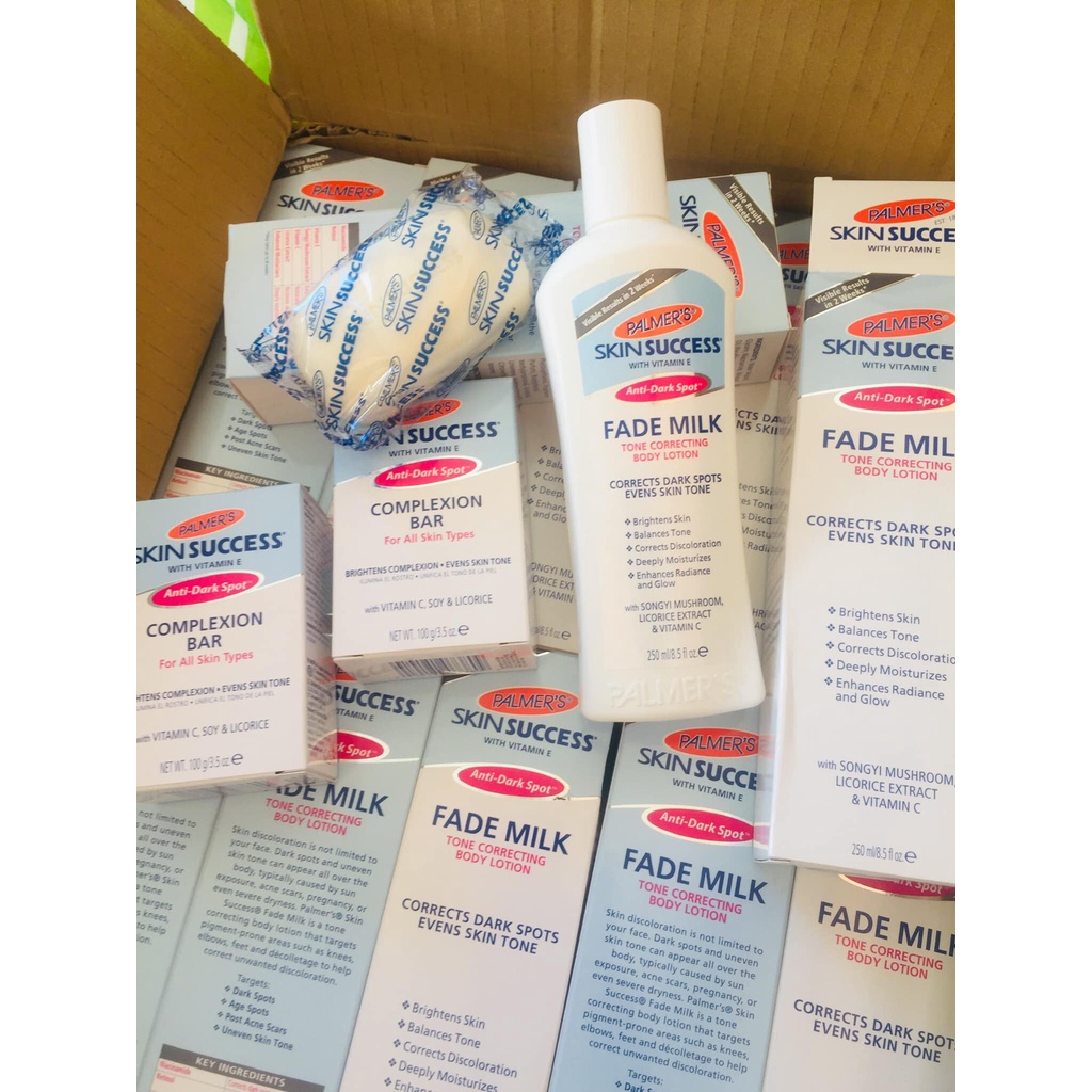 PALMER’S,SKIN SUCCESS, FADE MILK โลชั่นบำรุงผิวกาย ขนาด 250 ML.