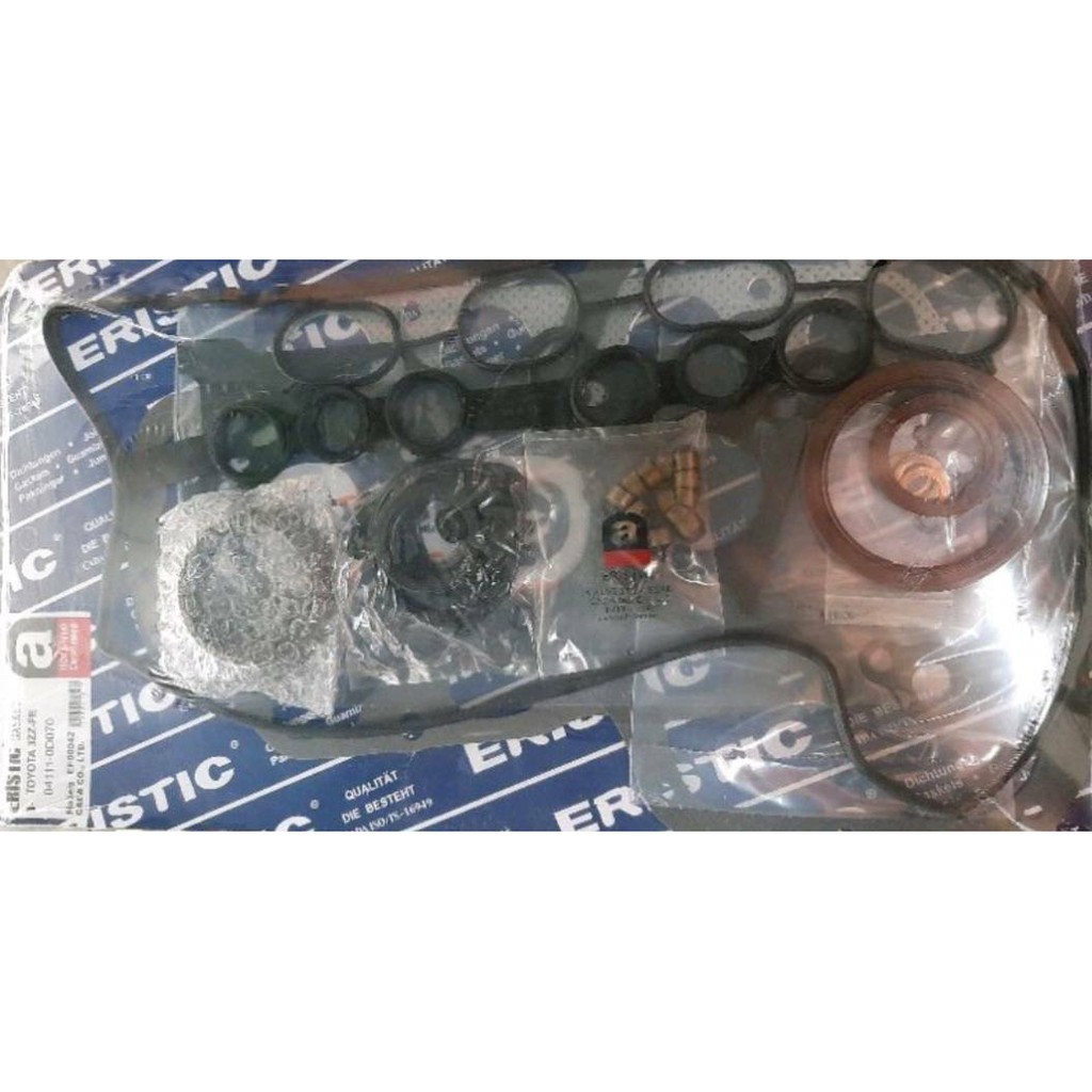 ประเก็นชุดใหญ่ TOYOTA ALTIS,3ZZ-FE, ปี2001-2008 แถมฟรี แถมกาวทาประเก็น เนื้อสีดำ Versachem USA 1หลอด