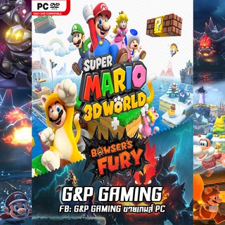 [PC GAME] แผ่นเกมส์ Super Mario 3D World + Bowsers Fury PC