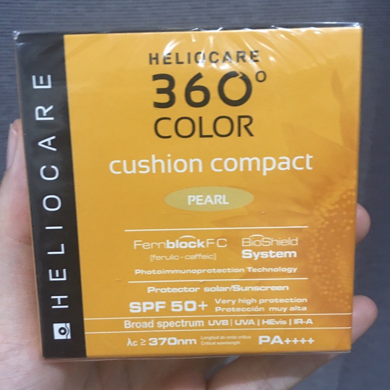 Heliocare 360 cushion compact สี pearl