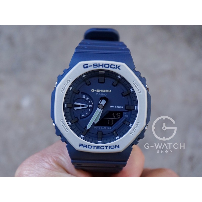 “G-SHOCK GA-2110ET-2A, GA-2110ET-2, GA-2110ET Earth Color Tone สีนํ้าเงิน” [AP Watch Style] #รุ่นใหม่ล่าสุดปี2021