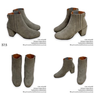 บูทคาวบอย Vintage Boots  ”หนังกลับเเท้”