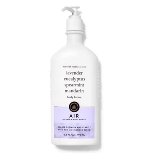 พร้อมส่ง 1 ใน 10 กลิ่นขายดี คัดมาแล้หอมทุกกลิ่น  Bath and Body Work  Aromatherapy AIR  Body Lotion ขนาด 192 ml.