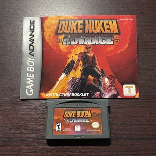 SALE! ตลับแท้ Duke Nukem Advance + คู่มือ (US) GBA