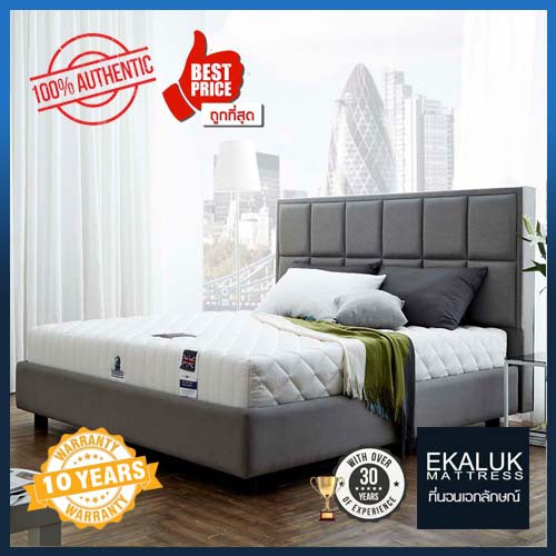 Dunlopillo รุ่น Grace/Grace gold ที่นอน Pocked spring ขนาด3.5/5/6 ฟุต  ไม่สะเทือนคนด้านข้าง สำหรับคนชอบนอนนุ่ม