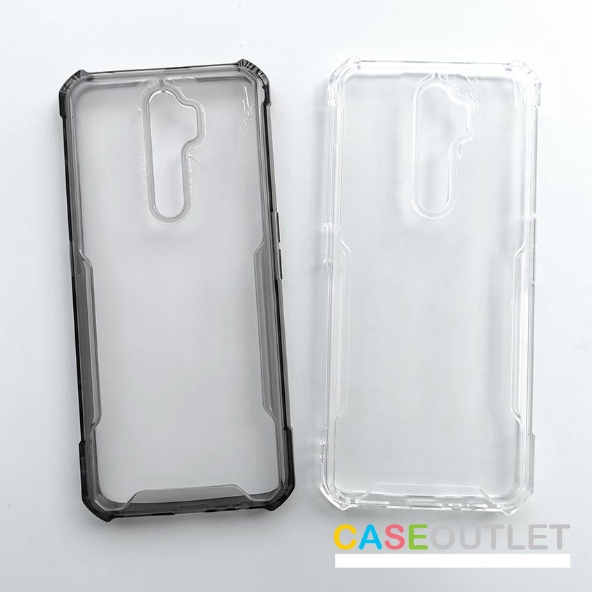 เคส Oppo A9 2020 | A5 2020 | Y17 | Y12 Y15 หลังแข็ง ใส ขอบยาง เสริมมุม Airbag กันกระแทก