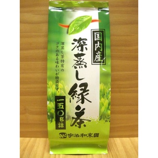 Shizuokacha Fukamushicha 150g, Japanese Loose Leaf Green Tea, Shizuoka Sencha, ชาญี่ปุ่นชาเขียว 150 กรัม