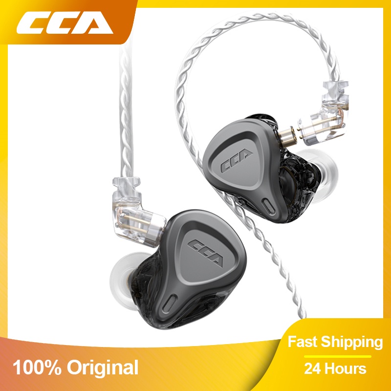 CCA CSN 1BA   1DD Hybrid Noise Reduction Earphone In Ear Earbuds Monitor Headphones HIFI Headset For KZ ZSN PRO ZSX ZS10