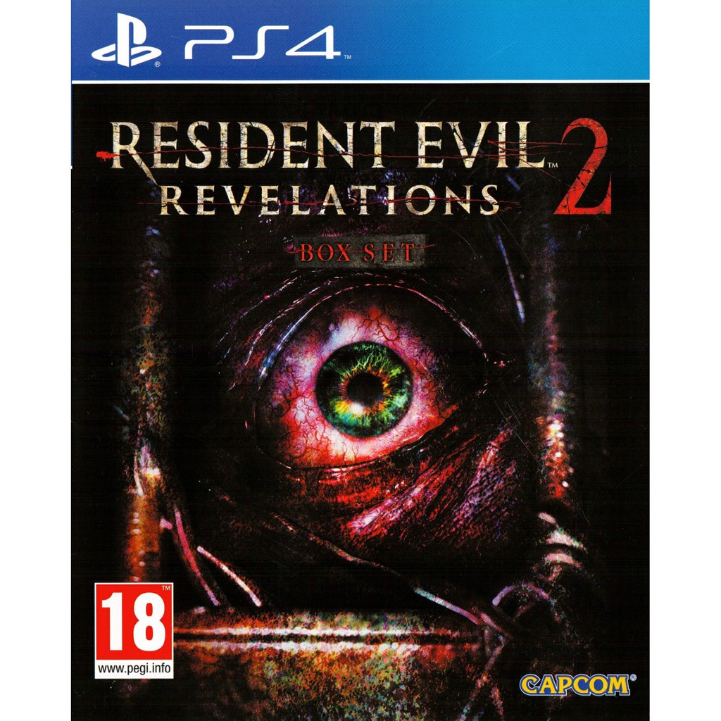 PS4 Resident Evil Revelations 2 Box Set (Zone 2 /Eng) แผ่นเกม ของแท้ มือ1 มือหนึ่ง ของใหม่ ในซีล แผ่