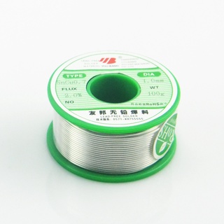 Lead free solder wire high activity low melting point free clean rosin flux cored wire 0.8 1.0MM tin wire