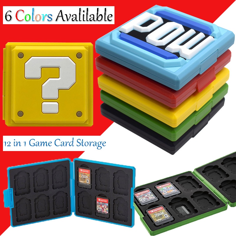 กล่องเก็บของการ์ดเกม Nintendo Switch แบบพกพา