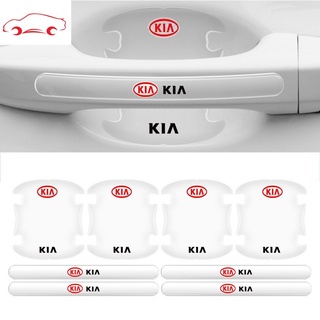 สติกเกอร์ติดมือจับประตูรถยนต์ กันรอยขีดข่วน สําหรับ KIA Forte Spectra Sportage Rio Picanto Sorento K5 K3 Cerato Sephia Rondo Grand Carnival Seltos