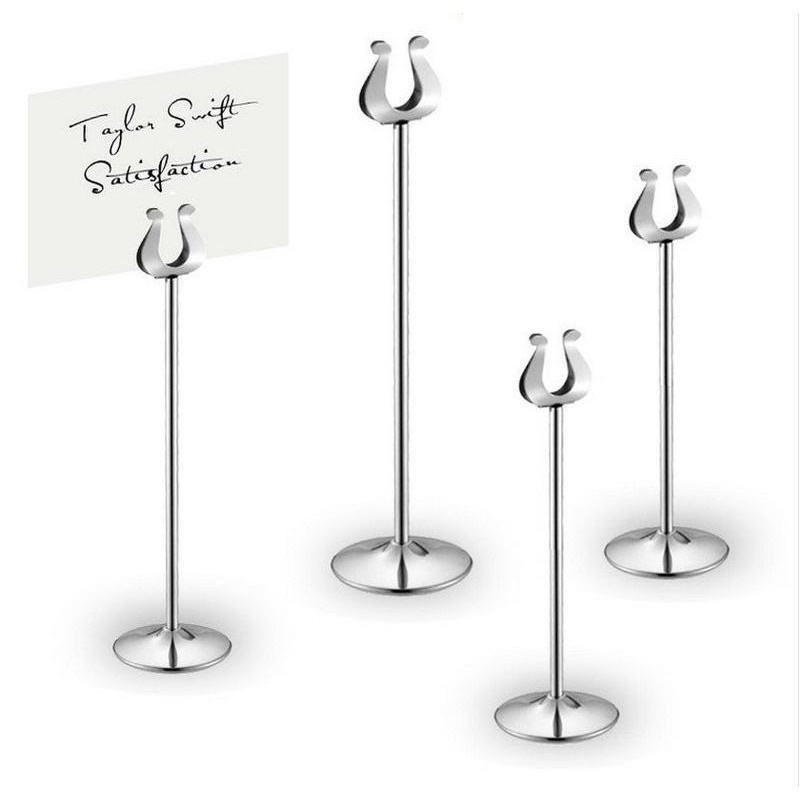 STAINLESS STEEL RESURANT VIP MENU STAND/Table VIP MENU&Number STAND_MENSU STAND_STAND VIP_CATERING M