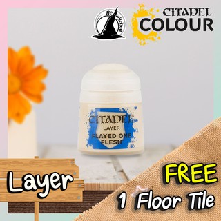 (Layer) FLAYED ONE FLESH : Citadel Paint แถมฟรี 1 Floor Tile