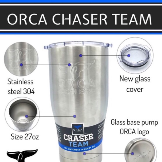 แก้วสแตนเลส ORCA CHASER