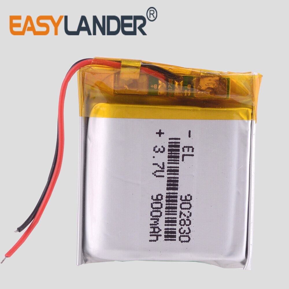 3.7V polymer lithium battery 902830 small toy sound recorder general GPS MP3 Player car dvr navigati