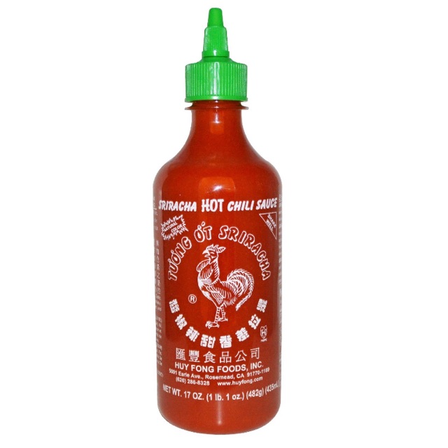 Huy Fong Sriracha Chili Hot Sauce, 17oz.(482g)