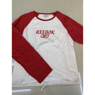 เสื้อแขนยาวผู้หญิง Reebok size S มีตำหนิ