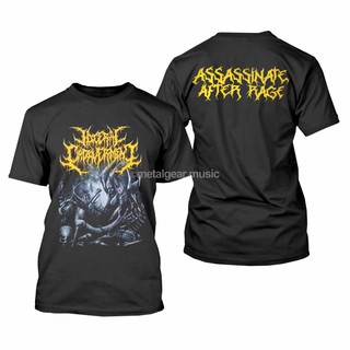 เสื้อยืด ลาย VISCERAL CADAVERMENT - RAGEสามารถปรับแต่งได้