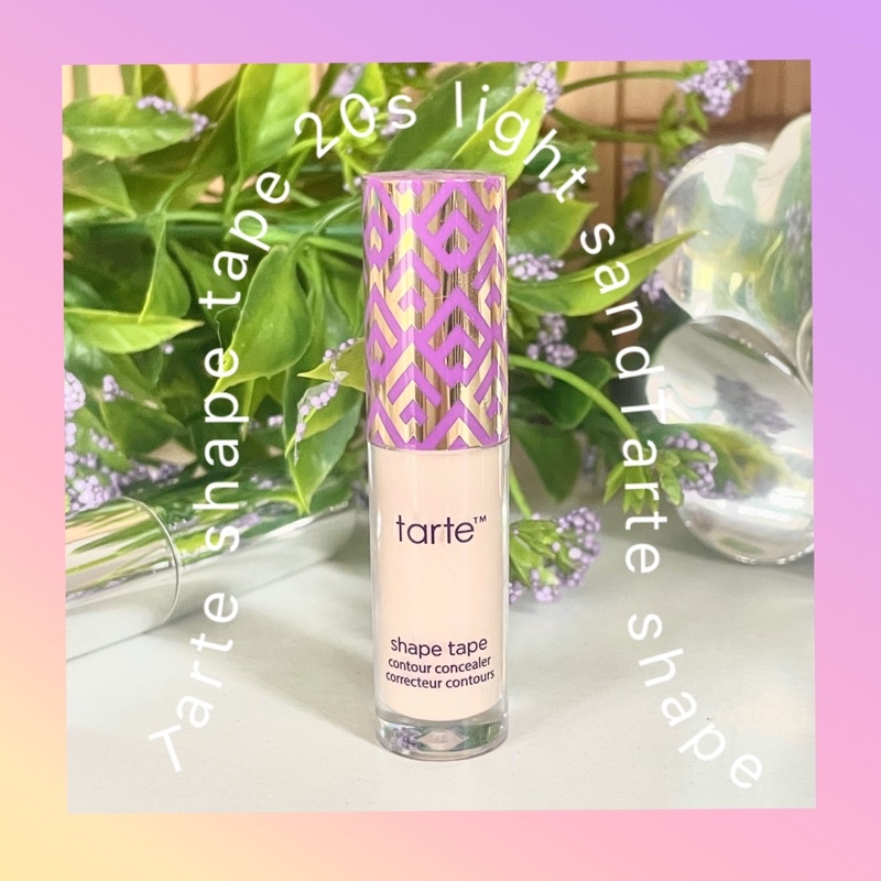 ส่งต่อ concealer✨tarte shape tape mini สี20s light sand เหลือเกิน 90% ปกปิดดีมาก‼️ของแท้💯% ราคาsepho